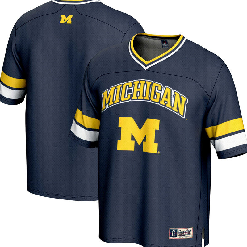 Michigan Wolverines GameDay Greats Spirit Football Jersey - Navy