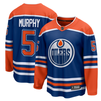Edmonton Oilers Connor Murphy Fanatics Royal Home Breakaway Jersey