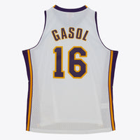 Los Angeles Lakers Mitchell & Ness HOF Swingman Jersey Pau Gasol
