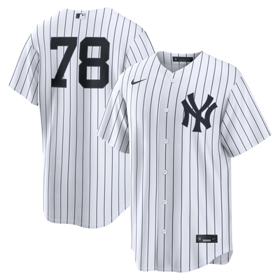 New York Yankees Spencer Jones Nike White Home Replica Jersey