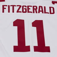 Arizona Cardinals Larry Fitzgerald Mitchell & Ness White Big & Tall 2004 Legacy Retired Player Jersey