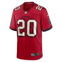 Tampa Bay Buccaneers Ronde Barber Nike Red Retired Player Game Jersey