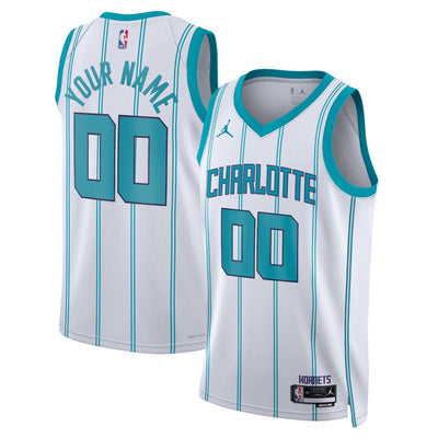 Charlotte Hornets Jordan Association Edition Swingman Jersey - Custom