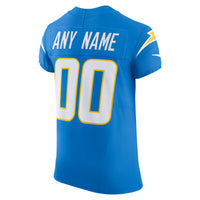 Los Angeles Chargers Nike Powder Blue Vapor F.U.S.E. Elite Custom Jersey