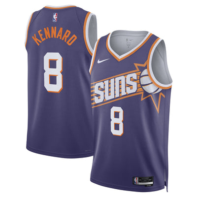 Phoenix Suns Nike Icon Edition Swingman Jersey - Purple - Luke Kennard -