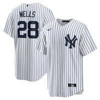 New York Yankees Austin Wells Nike White Home Replica Jersey