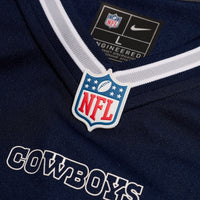 Dallas Cowboys Luke Schoonmaker Nike Navy Team Game Jersey