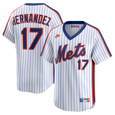 New York Mets Keith Hernandez Nike White Cooperstown Collection Limited Jersey