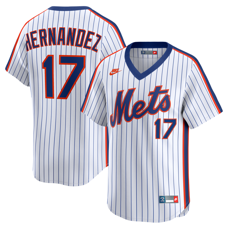 New York Mets Keith Hernandez Nike White Cooperstown Collection Limited Jersey