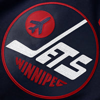 Winnipeg Jets Fanatics Navy Alternate Premium Custom Jersey