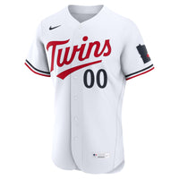 Minnesota Twins Nike White Home Authentic Custom Jersey