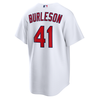 St. Louis Cardinals Alec Burleson Nike White Home Replica Jersey