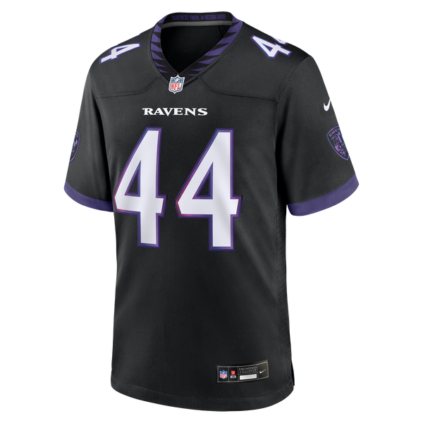 Baltimore Ravens Marlon Humphrey Nike Black Alternate Game Jersey