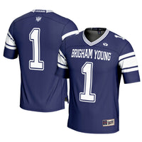 #1 BYU Cougars GameDay Greats Football Jersey - Cardinal