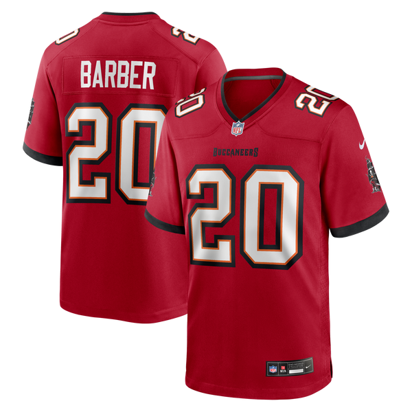 Tampa Bay Buccaneers Ronde Barber Nike Red Game Retired Player Jersey