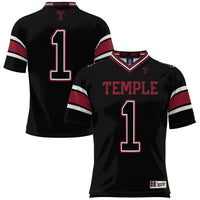 #1 Temple Owls GameDay Greats Endzone Football Jersey - Black