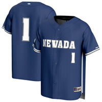 Nevada Wolf Pack GameDay Greats Adult Lightweight Baseball Jersey - Navy