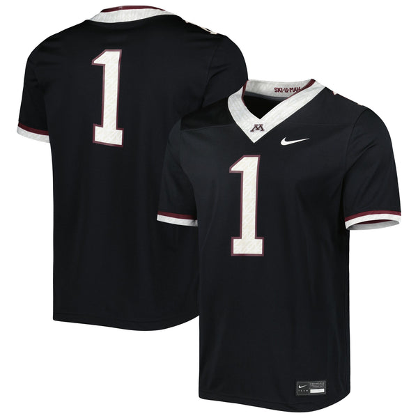 #1 Minnesota Golden Gophers Nike Untouchable Football Jersey - Black