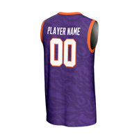 Clemson Tigers GameDay Greats NIL Pick-A-Player Basketball Lightweight Jersey - Purple