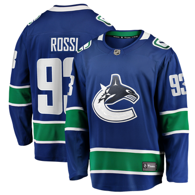 Vancouver Canucks Marco Rossi Fanatics Blue Home Premier Breakaway Player Jersey