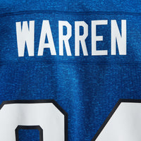 Indianapolis Colts Tyler Warren Nike Heather Royal Alternate 2 Indiana Nights Game Jersey