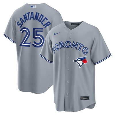 Toronto Blue Jays Anthony Santander Nike Gray Road Replica Jersey