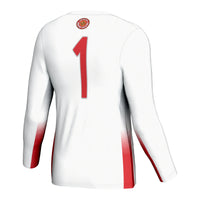#1 Louisiana Ragin' Cajuns GameDay Greats Lightweight Volleyball Jersey - White