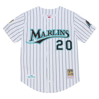 Florida Marlins Miguel Cabrera Mitchell & Ness White 2003 Cooperstown Collection Authentic Jersey