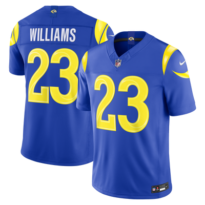 Los Angeles Rams Kyren Williams Nike Royal Team Vapor F.U.S.E. Stitched Limited Jersey