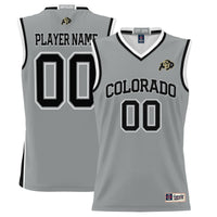Colorado Buffaloes GameDay Greats Lightweight NIL Pick-A-Player Basketball Jersey - Gray