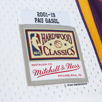 Los Angeles Lakers Mitchell & Ness HOF Swingman Jersey Pau Gasol