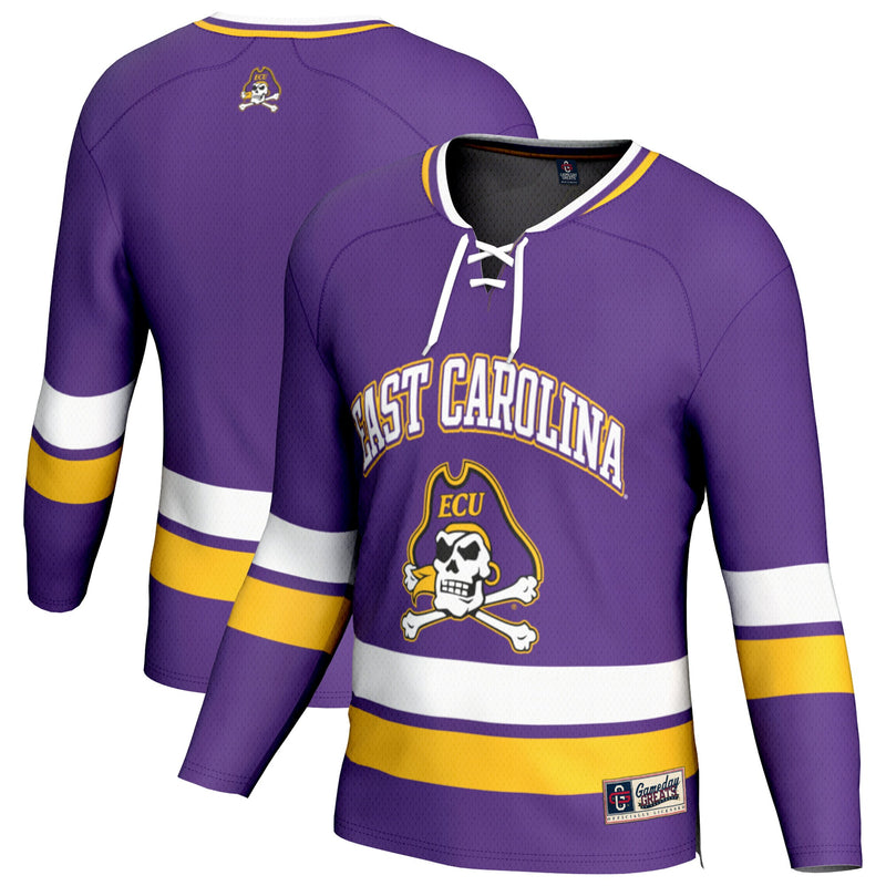 ECU Pirates GameDay Greats Spirit Hockey Jersey - Purple
