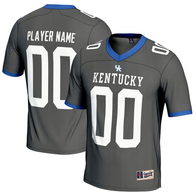 Kentucky Wildcats GameDay Greats NIL Pick-A-Player Football Jersey - Charcoal