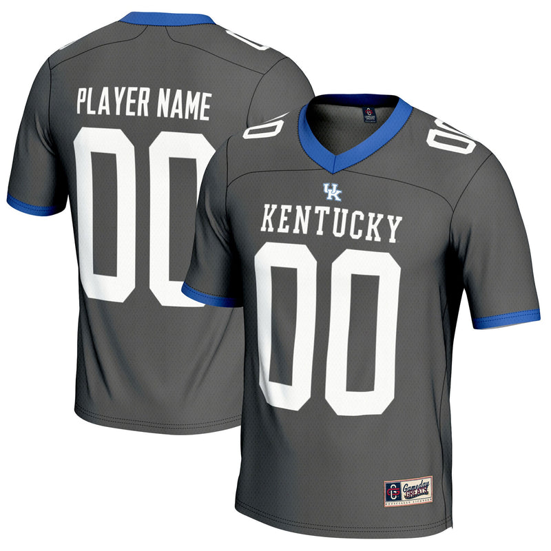 Kentucky Wildcats GameDay Greats NIL Pick-A-Player Football Jersey - Charcoal