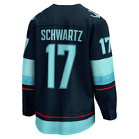 Seattle Kraken Jaden Schwartz Fanatics Navy Home Breakaway Player Jersey