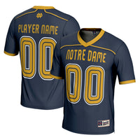 Notre Dame Fighting Irish GameDay Greats Lacrosse NIL Lightweight Jersey - Navy