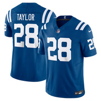 Indianapolis Colts Jonathan Taylor Nike Royal Vapor F.U.S.E. Limited Jersey