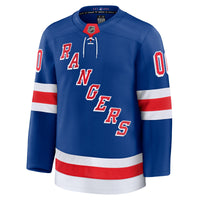 New York Rangers Fanatics Royal Home Premium Custom Jersey