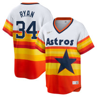 Houston Astros Nolan Ryan Nike White Home Cooperstown Collection Player Jersey