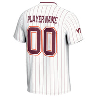 Virginia Tech Hokies GameDay Greats NIL Pick-A-Player Lightweight Softball Jersey - White