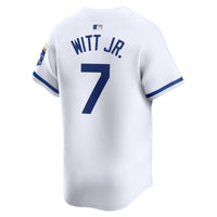 Kansas City Royals Bobby Witt Jr. Nike White Home Limited Player Jersey