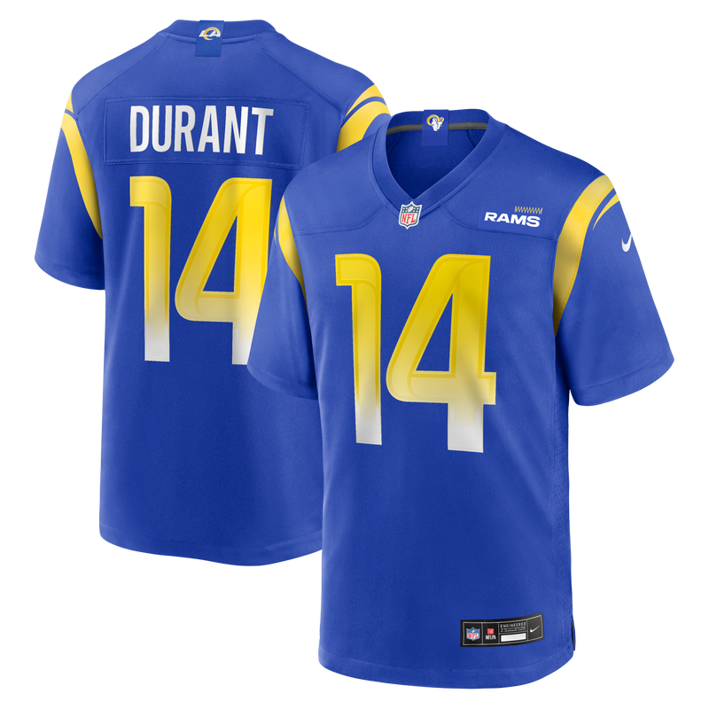 Los Angeles Rams Cobie Durant Nike Royal Game Player Jersey
