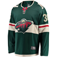 Minnesota Wild Mats Zuccarello Fanatics Green Team Color Breakaway Player Jersey