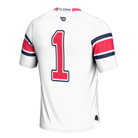 #1 Dayton Flyers GameDay Greats Football Jersey - White