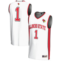 #1 Illinois State Redbirds GameDay Greats Lightweight Basketball Jersey - White