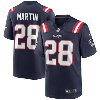 New England Patriots Curtis Martin Nike Navy Game Retired Player Jersey
