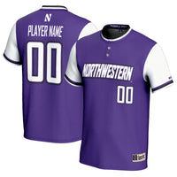 Northwestern Wildcats GameDay Greats NIL Pick-A-Player Lightweight Softball Jersey - Purple