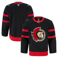 Ottawa Senators Fanatics Black Home Authentic Pro Jersey