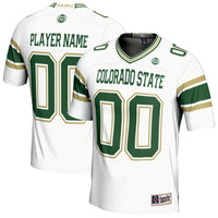 Colorado State Rams GameDay Greats Personalized Football Fashion Jersey - White