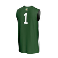 #1 Ohio Bobcats GameDay Greats Lightweight Collegiate Basketball Fashion Jersey - Green